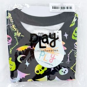 Little Sleepies Cool Ghouls Long Sleeve Bamboo Pajama Set 7 NWT NIB